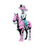 Jason Archer Stray Of The Dead vinyl sticker with dark gothic imagery design