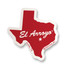 El Arroyo Sticker Texas 151195 front