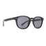 Dot Dash Driver Polarized Sunglasses - Black Satin/Grey