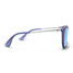 Blenders North Park Sunglasses in Crystal Indigo three-quarter view