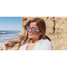 Blenders Angel Entry Sunglasses blue gloss pink mirror angle