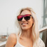 Blenders Crimson Night Sunglasses in Black/ Red- Millenia colorway