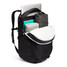 The North Face Women's Surge Backpack TNF Black interior view