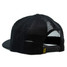 Smiley Face Trucker Hat in Black colorway