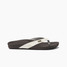 Reef Women's Cushion Court Vegan Flip Flops Brown Sassy top view