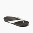 Reef Women's Cushion Court Vegan Flip Flops Brown Sassy detail view