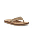 Sanuk Men's Fraid Not ST Eco Hemp Flip Flops natural angled view
