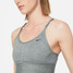 Nike Dri-FIT Indy Women's Light-Support Padded Longline Sports Bra - Smoke Grey