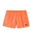 The Patagonia Women's Barely Baggies 2.5 inch Shorts in Peach Sherbert