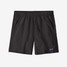 The Patagonia Women's Baggies 5 inch Shorts in Black