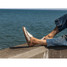 Sanuk Men's You Got My Back ST Hemp Shoes in natural tan color, side view angle