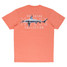 Southern Marsh FieldTec Hammerhead Heather Tee Oxford Blue back view