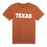 TYLER'S Texas Comfort Tee Burnt Orange side view