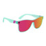 Blenders Dance Electric Sunglasses in Teal/ Hotpink mirror- Millenia colorway