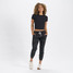 Vuori Women's Mudra Fitted Tee Black side view