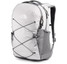 The North Face Women's Jester Backpack in TNF White Metallic/Mid Grey, angled view