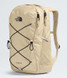 The North Face Women's Jester Backpack in Gravel/TNF Black, back view
