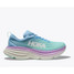 Hoka Women's Bondi 8 Running Shoes in the Airy Blue/Sunlit Ocean colorway