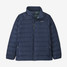 Patagonia Kids' Down Sweater Jacket New Navy full view