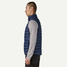 Patagonia Men's Down Sweater Vest in New Navy side view