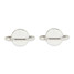 Pura Vida White Opal Saturn Stud Earrings New Pura Vida White Opal