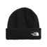 The North Face Kids' Salty Dog Beanie in blue and white colorway