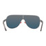 Blenders Supreme Irene Polarized Sunglasses in Silver/ Red colorway