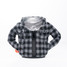 Puffin Drinkwear Lumberjack Koozie in pewter gray color
