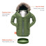 Puffin Drinkwear Pahka Koozie in angled product view showing design features