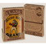 Trixie & Milo Boxing Bear Brand Flask in grande size, angled view