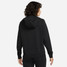 Nike Women's Sportswear Club Fleece Full-Zip Hoodie Black back view