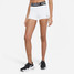 Nike Women's Pro 3" Shorts in White side view