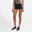 Nike Women's Pro 3" Shorts in Black side view