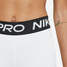 Nike Women's Pro 3" Shorts in White detail view