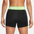 Nike Women's Pro 3" Shorts in Volt back view