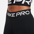 Nike Women's Pro 3" Shorts in Black detail angle
