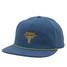 TYLER'S Texas Rope Hepcat Snapback tan and brown leather front view