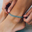 Pura Vida April Showers Anklet