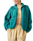 FP Movement Women's Hit The Slopes Fleece Jacket in bright forest colorway