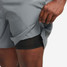 Nike Men's Dri-FIT Challenger 7" 2-in-1 Running Shorts in black
