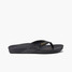Reef Women's Cushion Court Sandals Black Sassy top view