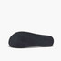 Reef Women's Cushion Court Sandals Black Sassy front view