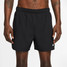 Nike Men's Dri-FIT Challenger 5 Inch Brief-Lined Shorts Black front view