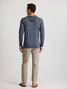 The Free Fly Men's Bamboo Lightweight Hoodie in Storm Cloud