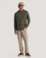 The Free Fly Men's Bamboo Lightweight Hoodie in the Vintage Camo Oil Green Colorway