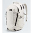 The North Face Women's Recon Backpack in white dune and TNF black, back view