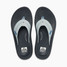 The Reef Men's Swellsole Cruiser Flip Flops in Grey, Light Grey and Blue The Reef Men's Swellsole Cruiser Flip Flops in Grey, Light Grey and Blue