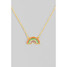 Dainty Rainbow Pendant Necklace