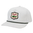 TYLER'S Austin Golf Cappy Twill Snapback Hat in White