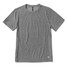 Vuori Strato Tech Tee Heather Grey front view